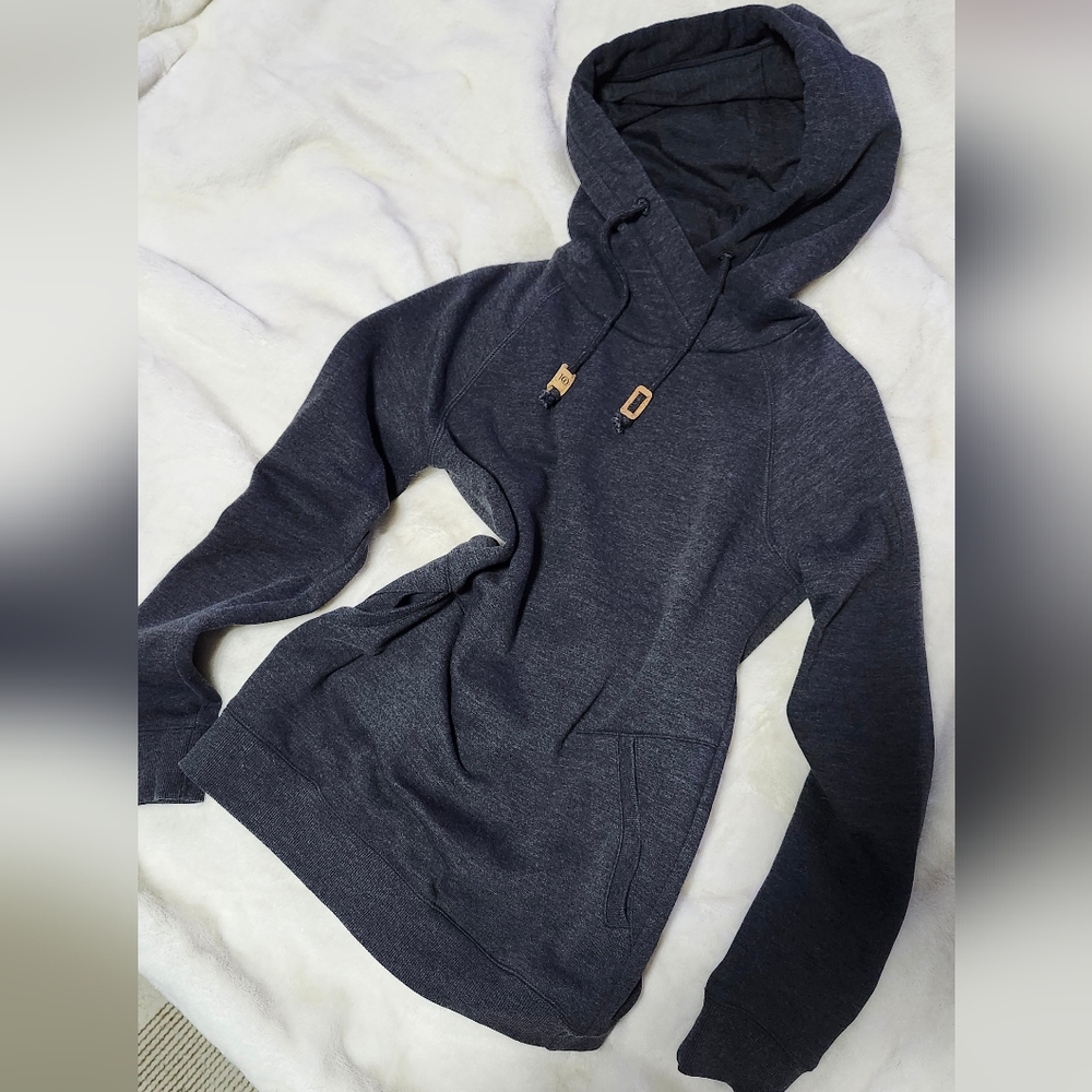 Tentree Burney Hoodie - dark gray - xs